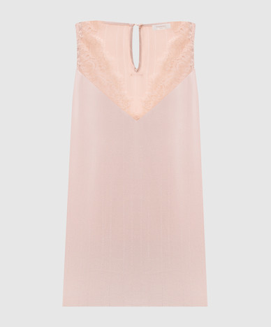 Pink top with lace