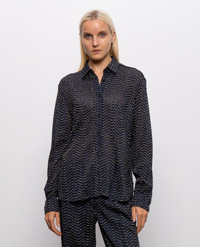 Missoni Blue blouse with lurex DS26WJ05BR015R