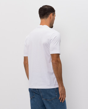 Stefan Brandt White T-shirt ELIMASTERSPUN