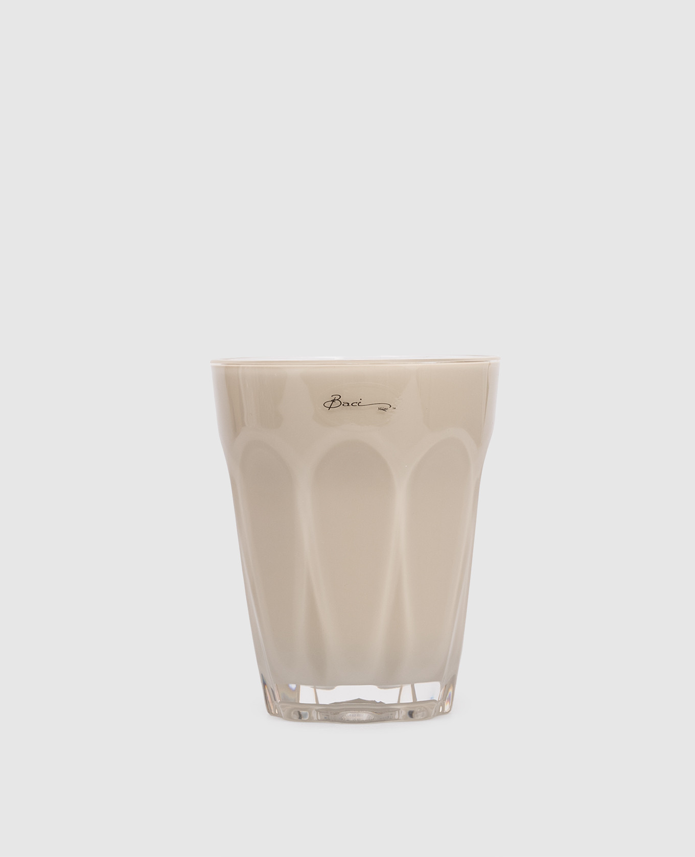 

Beige acrylic water glass Baci Milano