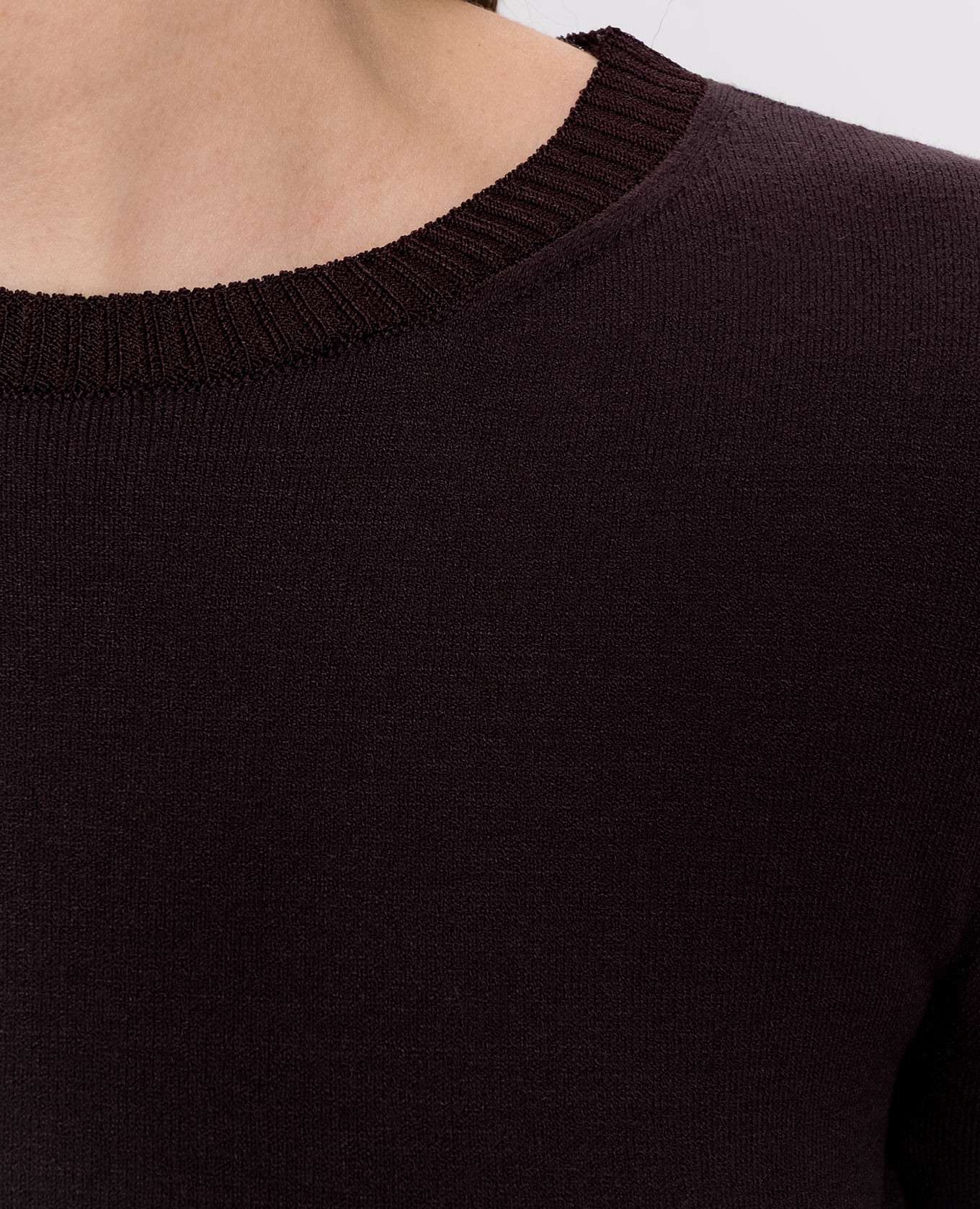 Burgundy jumper Twinset 5