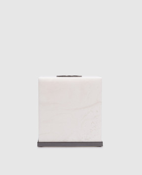 Treesseci White Baster Square Napkin Holder BQ71ABCF