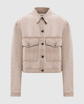 Khaite Beige denim jacket Tomer 1193926068
