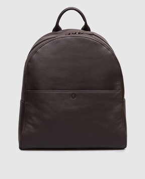 Gianni Chiarini Brown leather backpack ZNUB20635GRNCRV