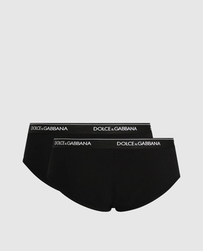 Dolce&Gabbana Set of black briefs M9C05JONN95