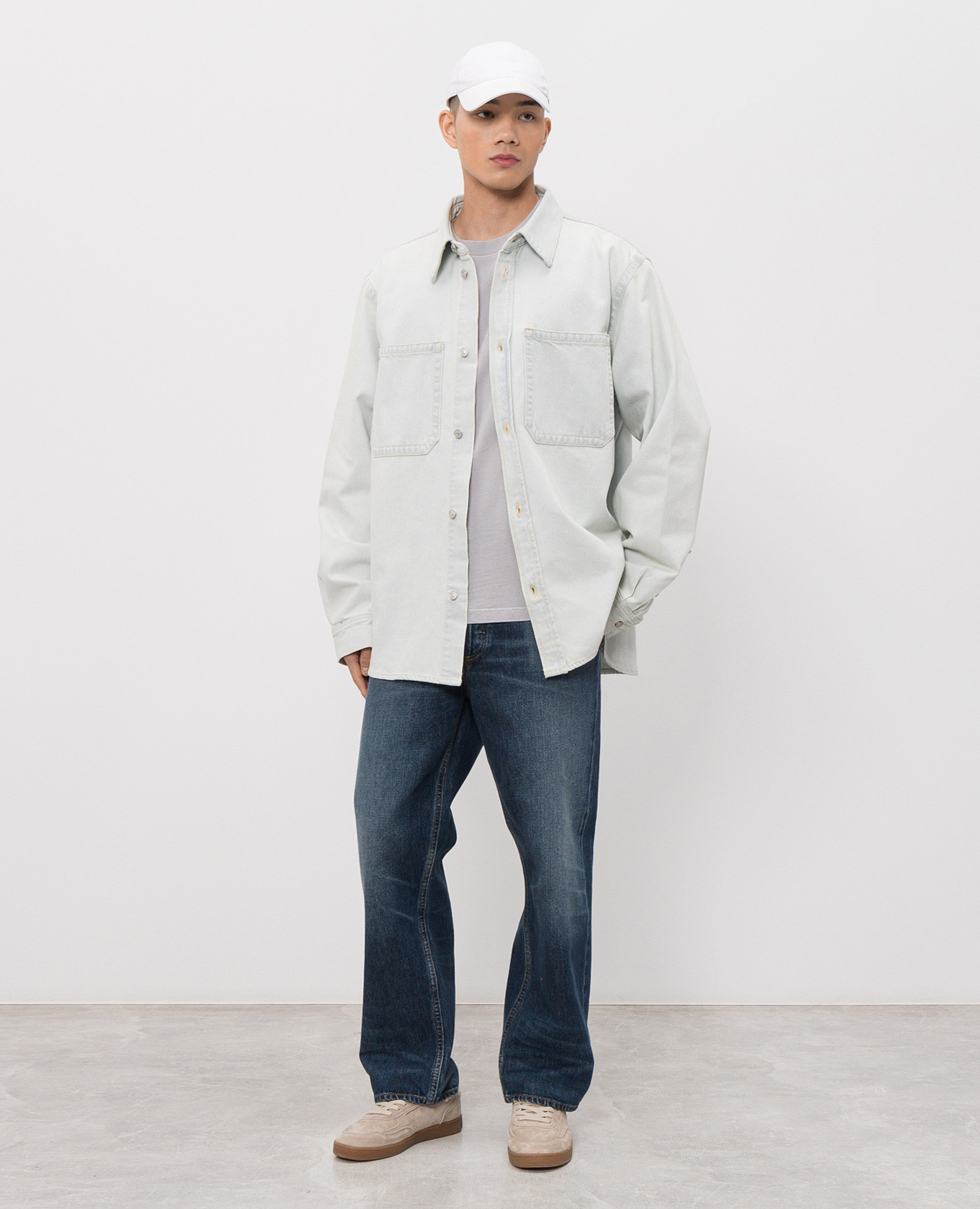 Beige T-shirt Asha AGOLDE 2