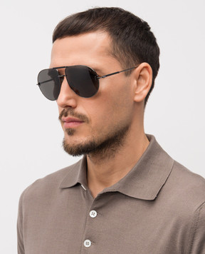 Tom Ford Lou black sunglasses FT1308