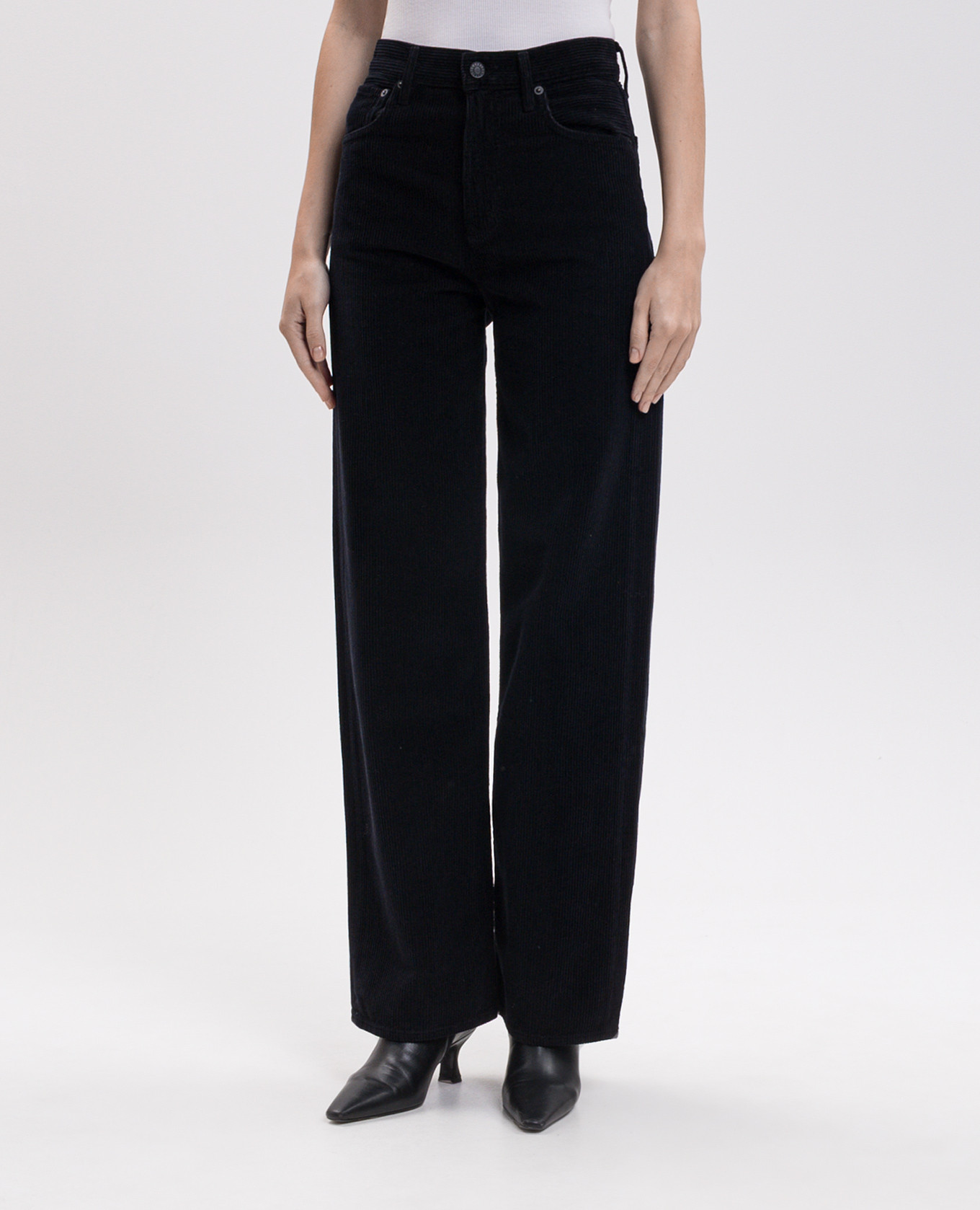 Ren Jean navy corduroy pants AGOLDE 3