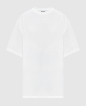 Bottega Veneta White long-sleeved T-shirt 864786V6F20