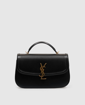 Saint Laurent Black leather saddle bag SOLFERINO A002L50SX0W