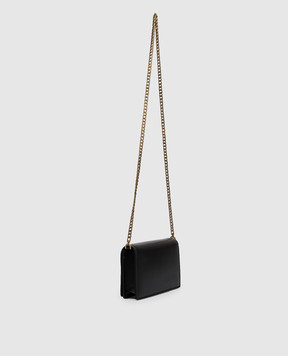Versace Emblème black leather crossbody bag 10264871A17449