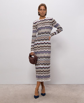 Missoni Midi dress with branded pattern DS26WG28BK01KO