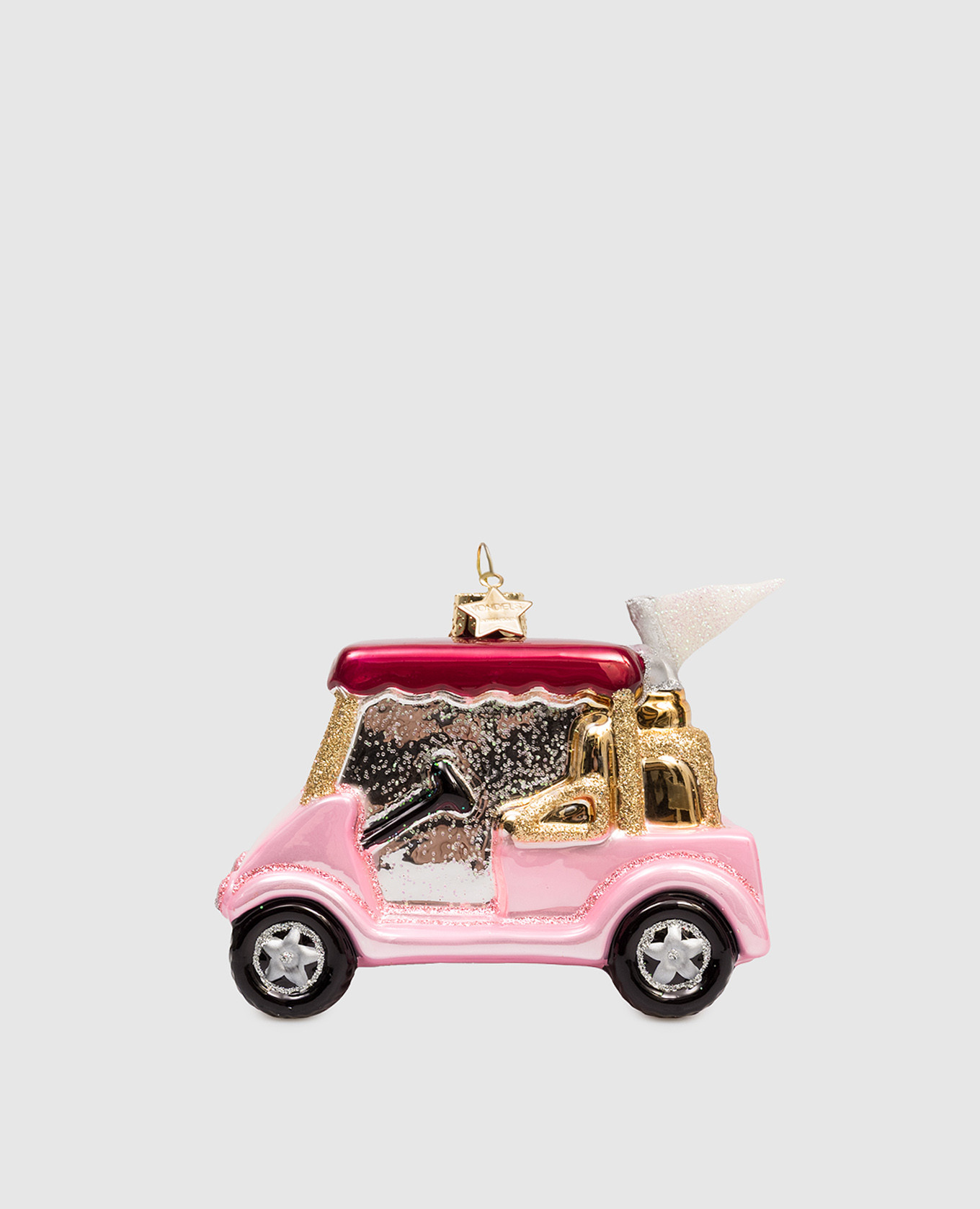 

Golf Car Christmas Tree Toy Vondels, Pink