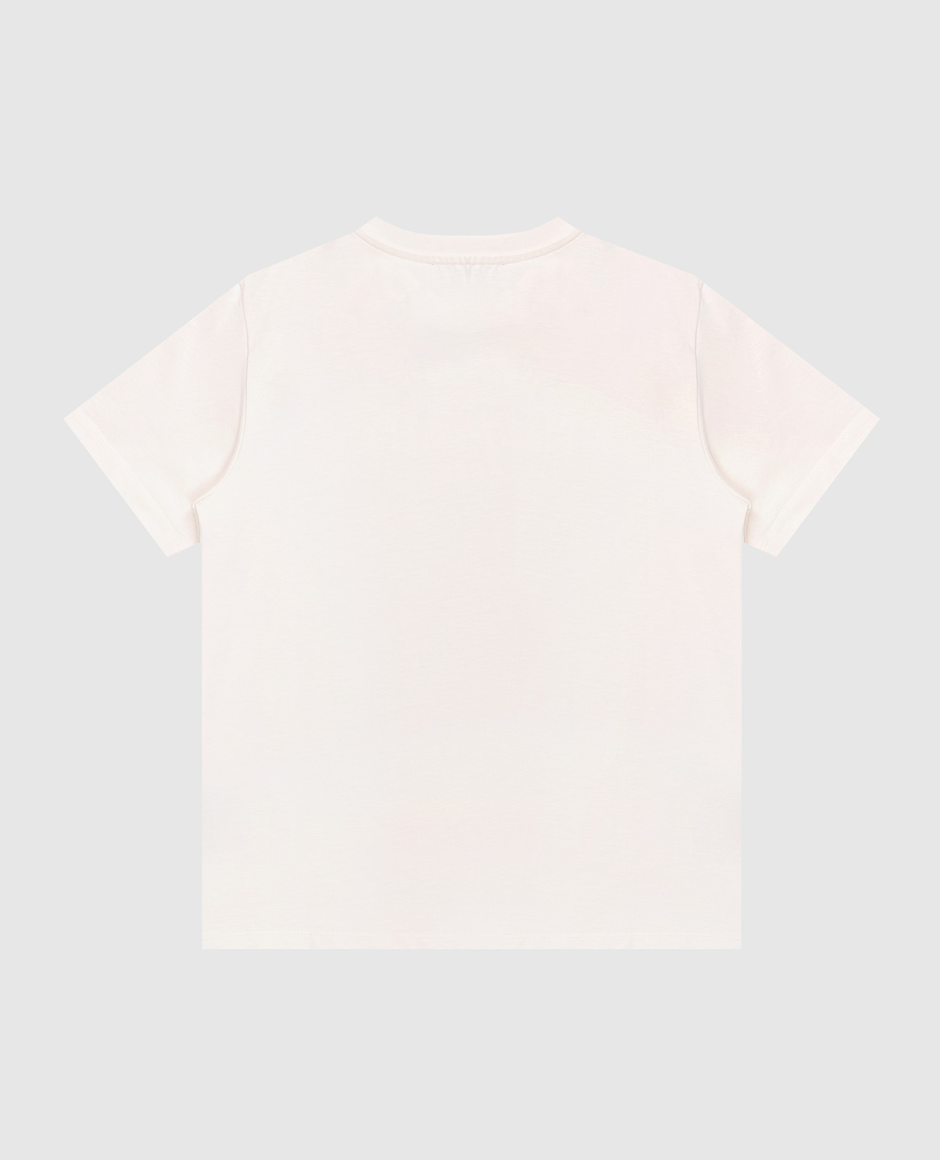 

Children's beige T-shirt with logo print Balmain