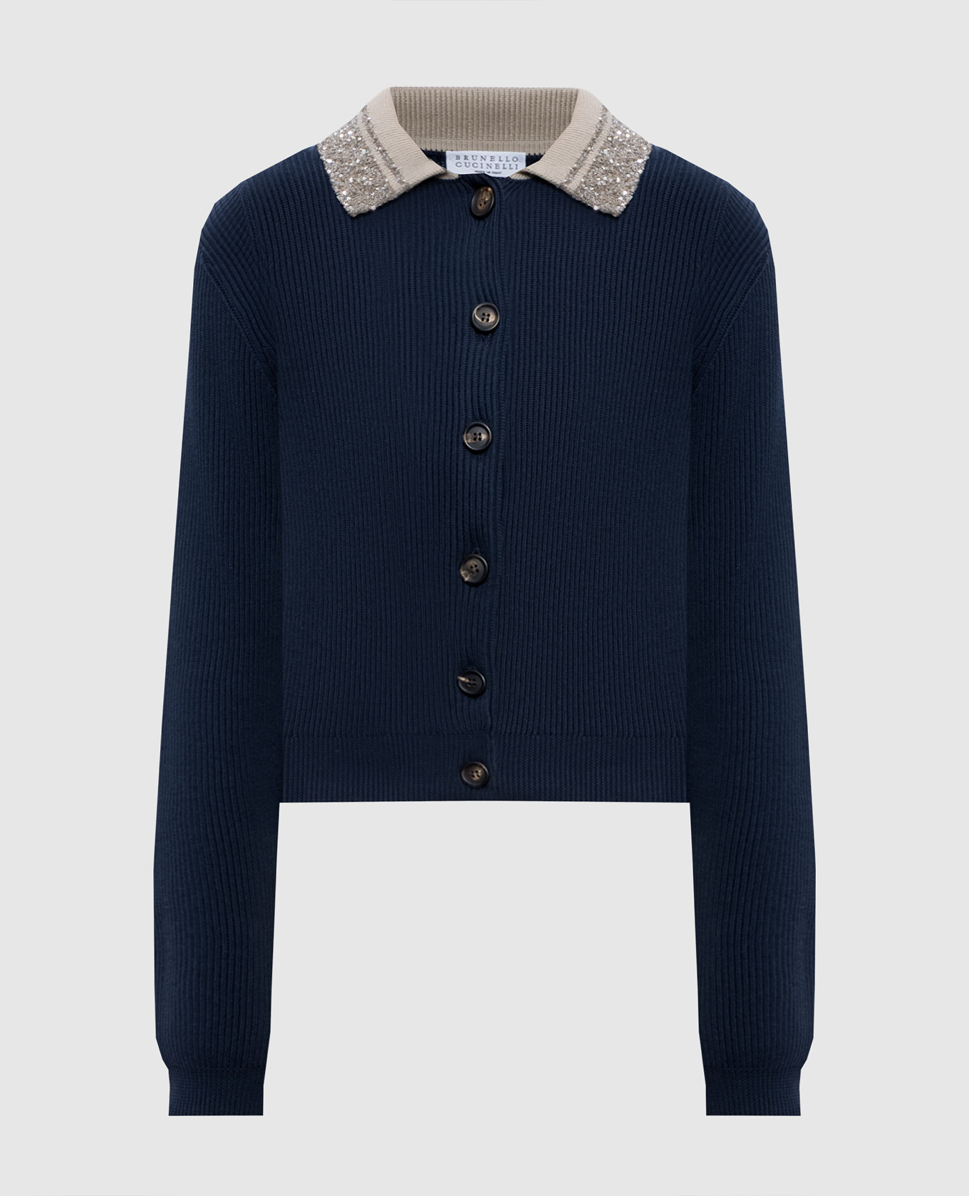 

Blue cardigan with sequins Brunello Cucinelli