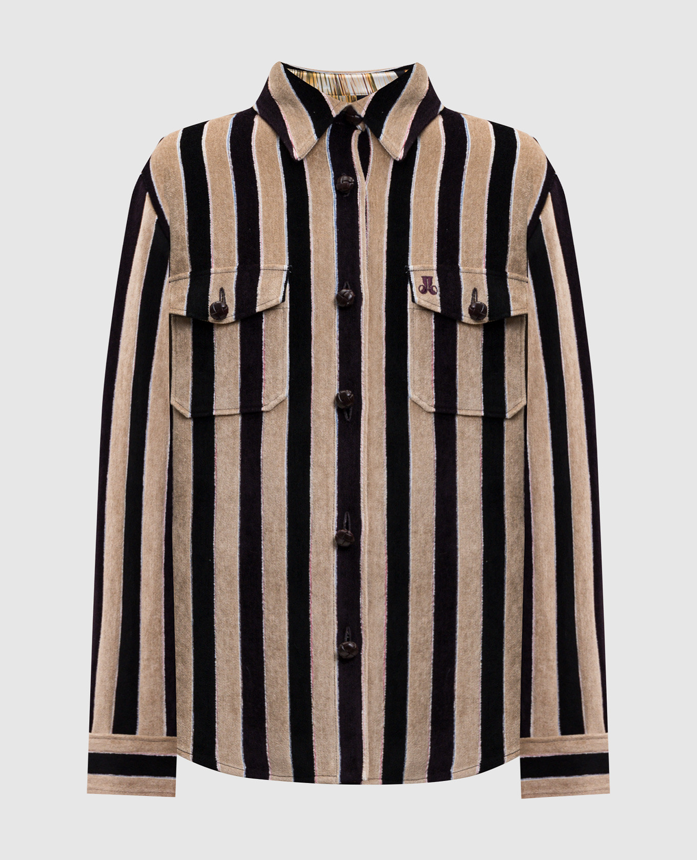 

Beige striped BTYB shirt La DoubleJ