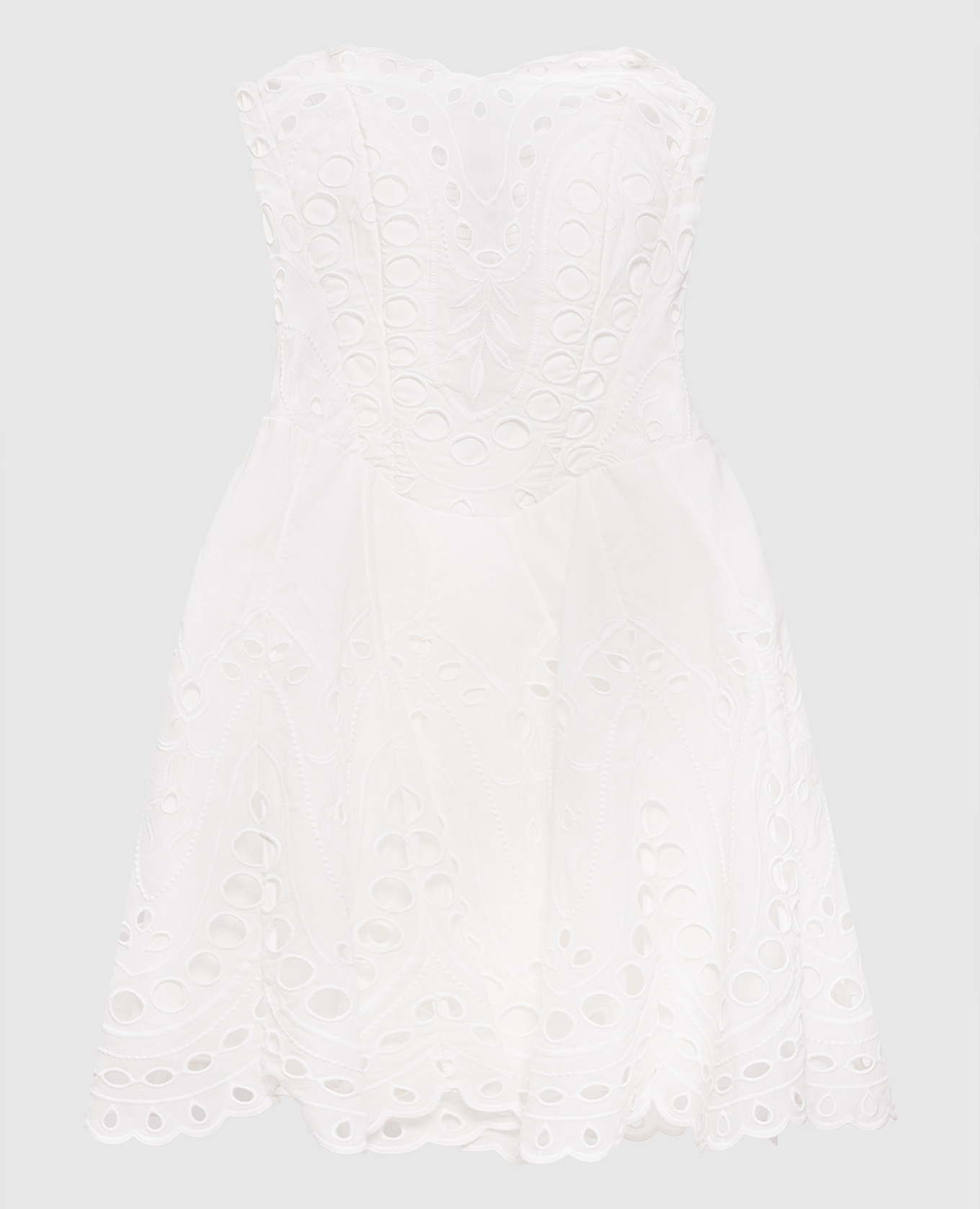 Bail white mini dress