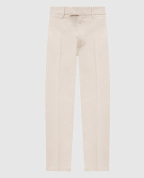 Tom Ford White pants with logo SHL042FMC276