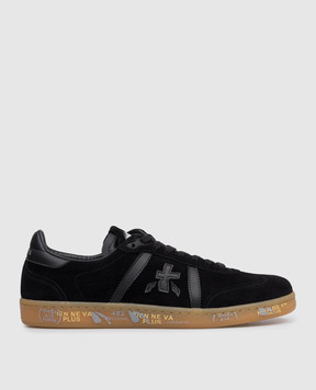 Premiata Bonnie black suede sneakers BONNIE