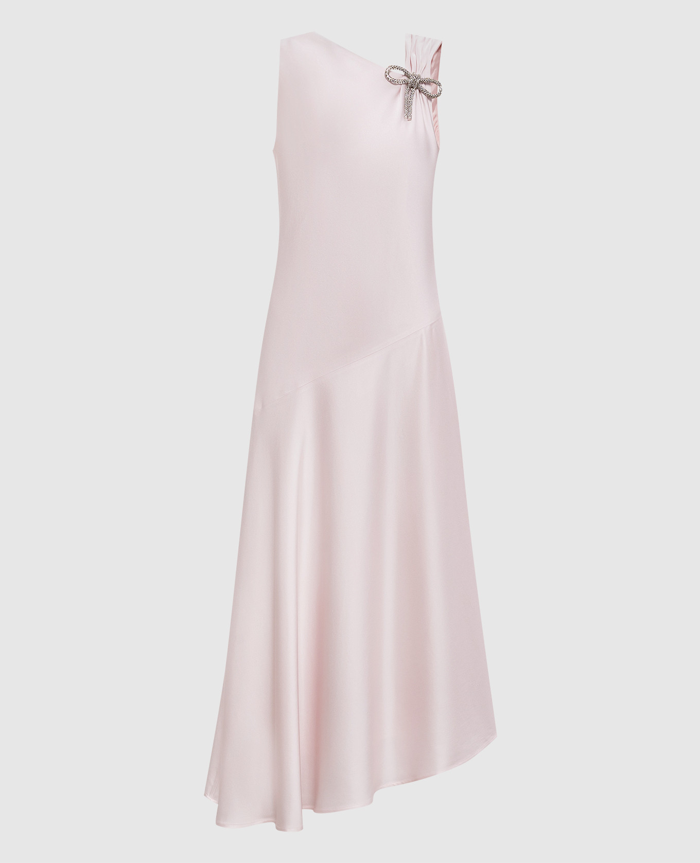 Pink asymmetrical dress