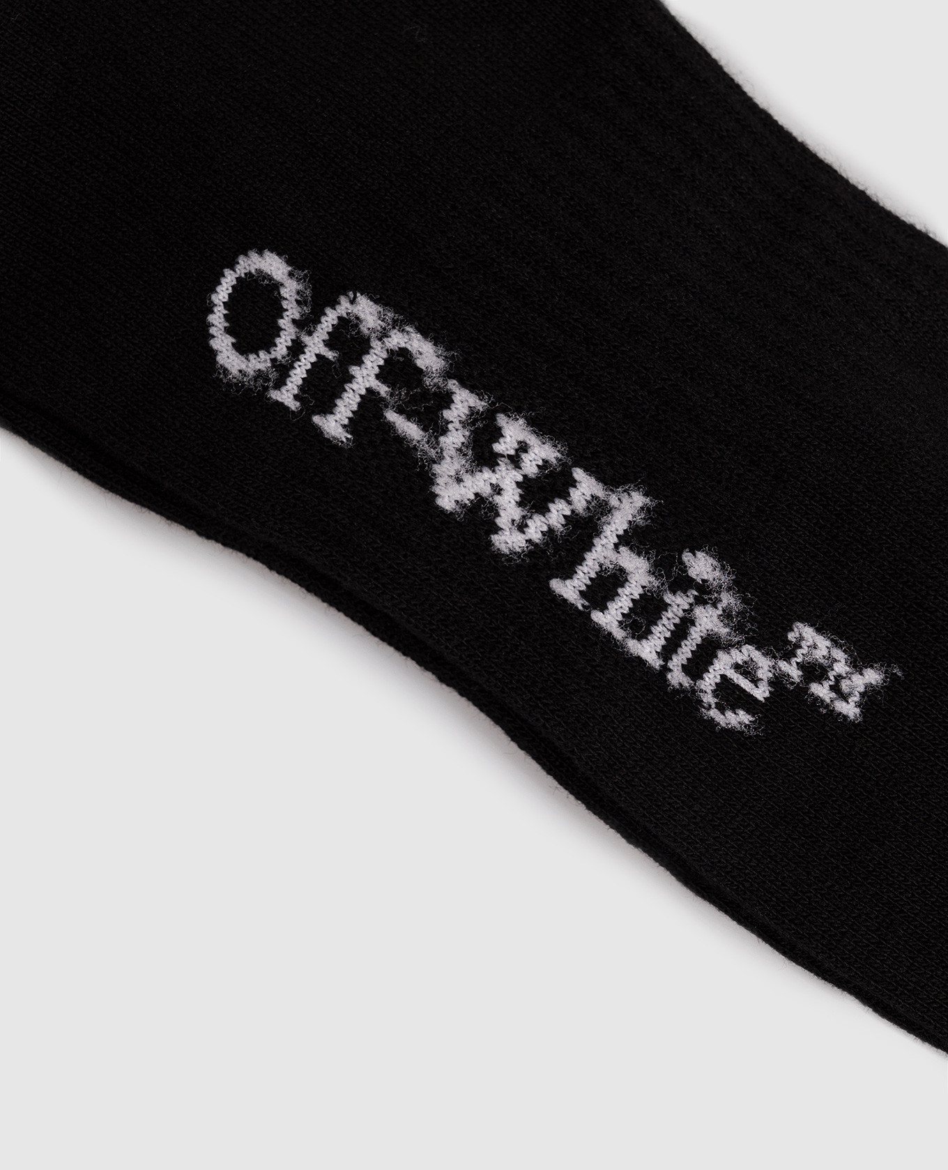 

Black socks with Arrow logo Off-White