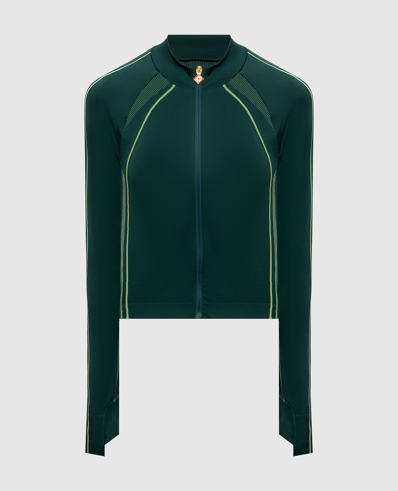 Green sports jacket