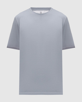 Brunello Cucinelli Blue T-shirt M0B131308