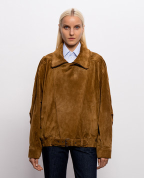 Saint Laurent Brown suede jacket 798780YC2AY