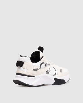 Valentino Ivory sneakers with reflective inserts 9W2S0PU6QAP