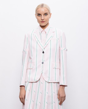 Thom Browne Pink striped jacket FBC973BF1159
