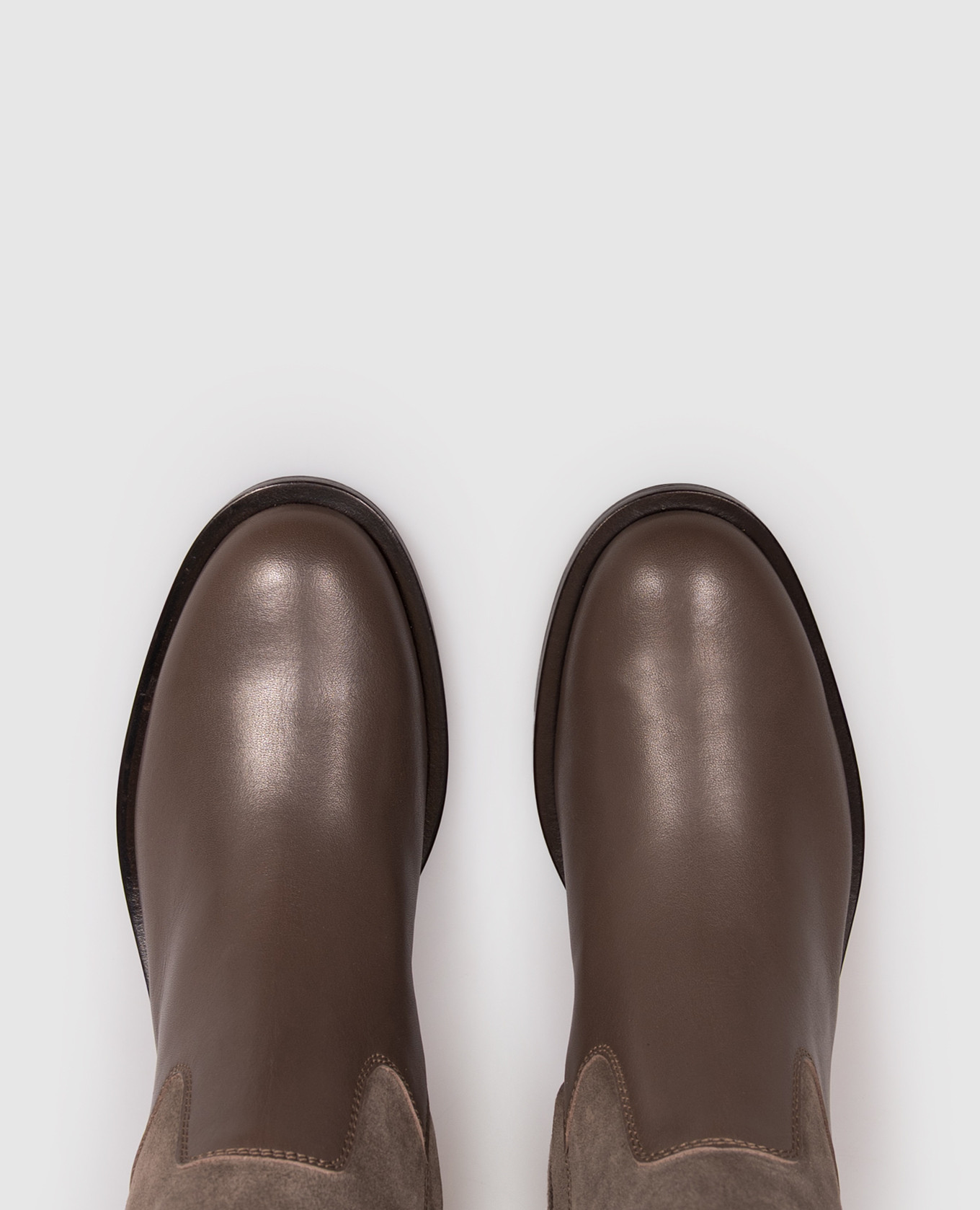 Brown leather boots Doucal's 4