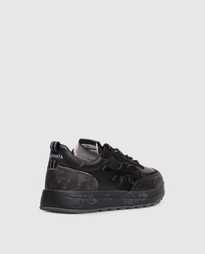 Premiata Black leather sneakers NOUS NOUS8465
