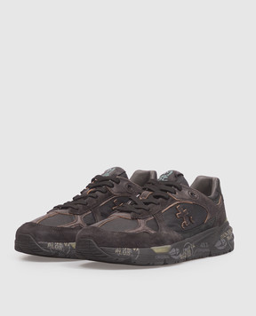 Premiata Mase25 black combination sneakers with vintage effect MASE25