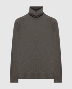 Brunello Cucinelli Green cashmere sweater M12747004