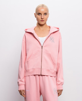 Sporty & Rich Yankees Pink Insulated Sports Jacket ST0941918635PL151