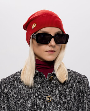 Dolce&Gabbana Red wool hat FXQ28TJDVNK