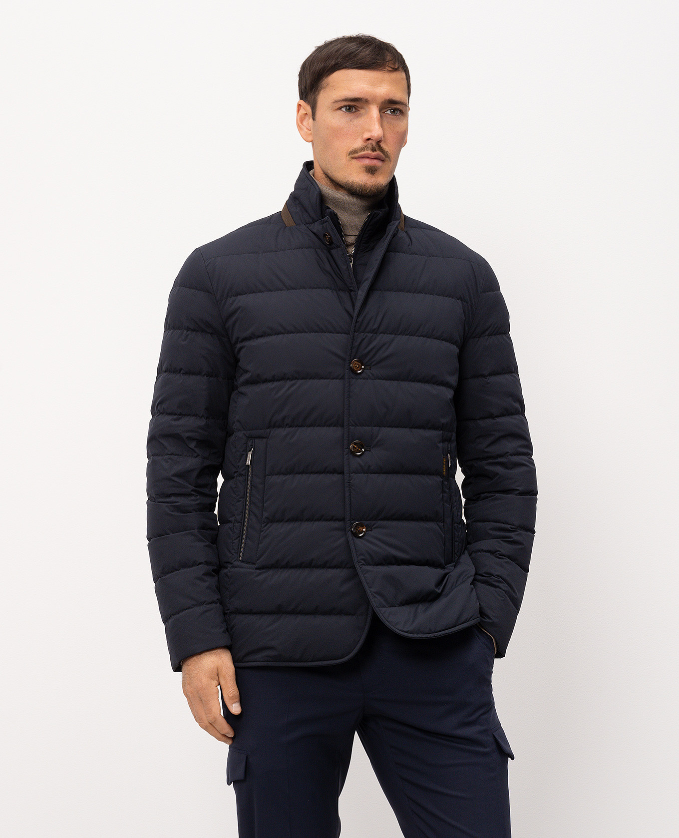 

Blue down jacket SINARDI MooRER