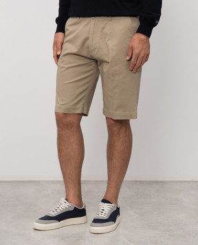 Cashmere&Whiskey Beige cotton shorts 0276109345