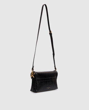 Gianni Chiarini Bea black leather baguette bag BS12160EEL