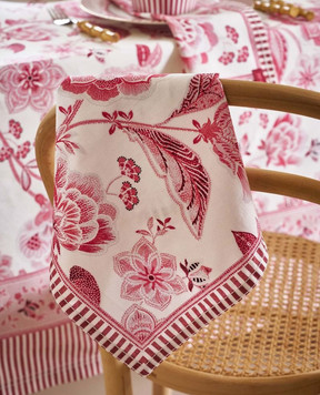 Pip Studio Set of Rroyal Regal Flower printed napkins 51067039