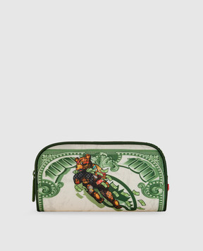 Sprayground Children's green cosmetic bag BEAR FORCE ONE 910B8963NSZ