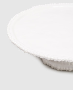Baci Milano White Pearl Cake Stand CAKCOL01