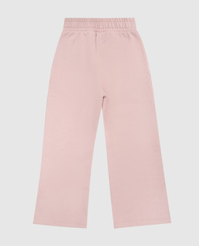 Off-White Children's pink sweatpants with Off print 44GCH00AS26F002