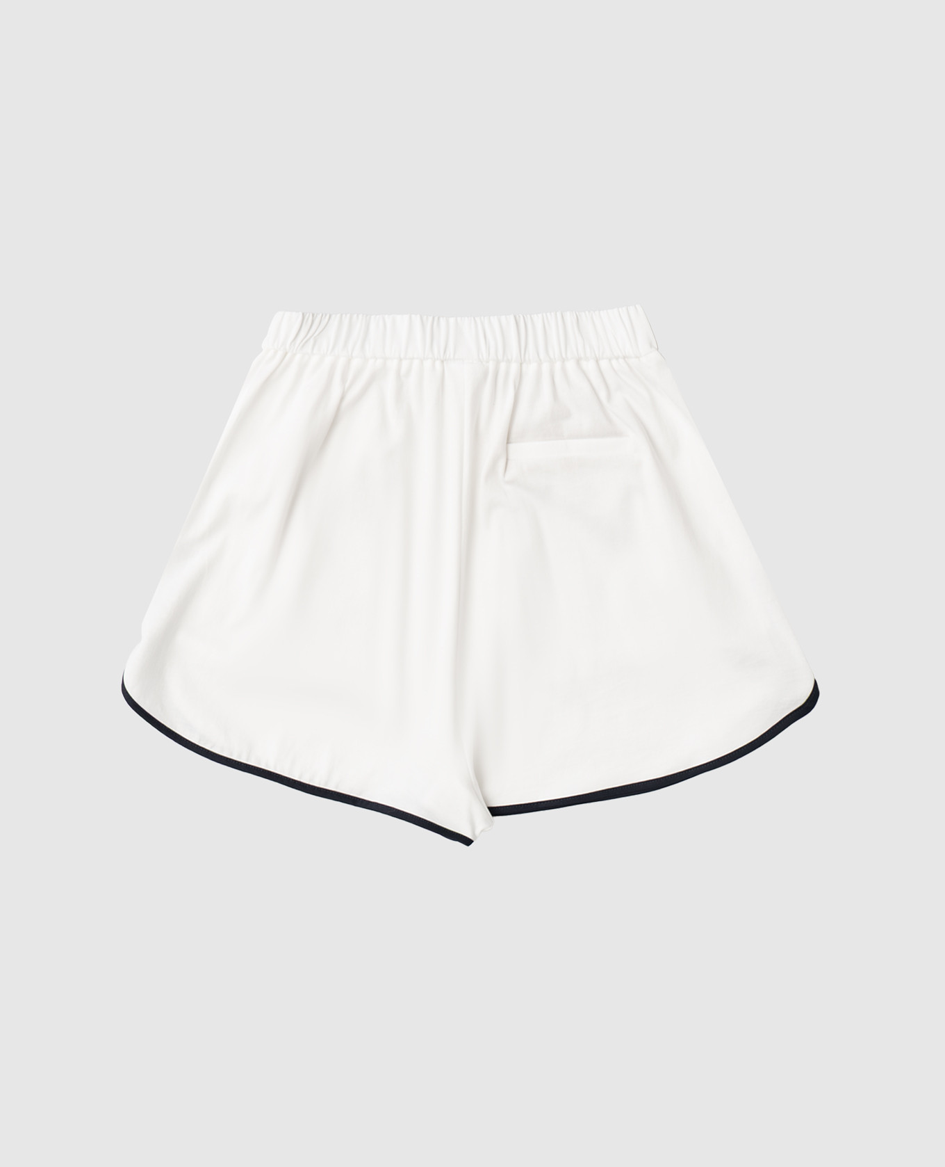Children's white shorts Brunello Cucinelli 2
