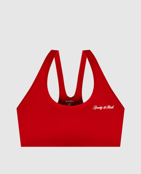Sporty & Rich Red top TO00385326RE15