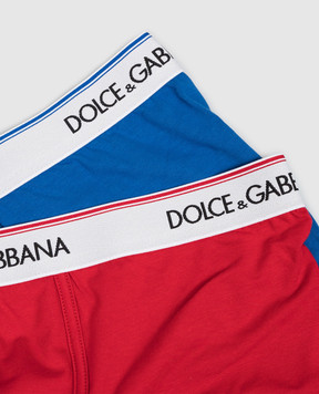 Dolce&Gabbana Set of boxer briefs with logo pattern M9D62JOUAIG