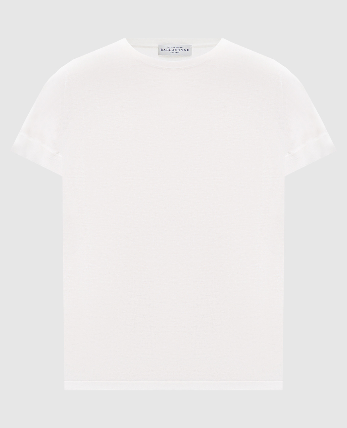 White T-shirt Ballantyne
