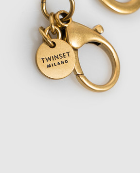 Twinset Taurus gold keychain 999TL8020