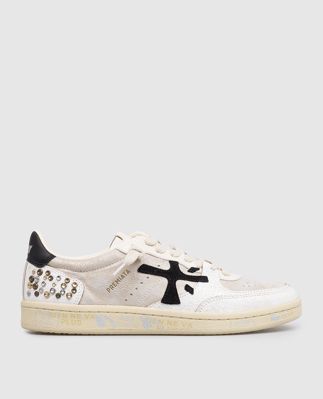 

Beige leather sneakers BSKT Premiata