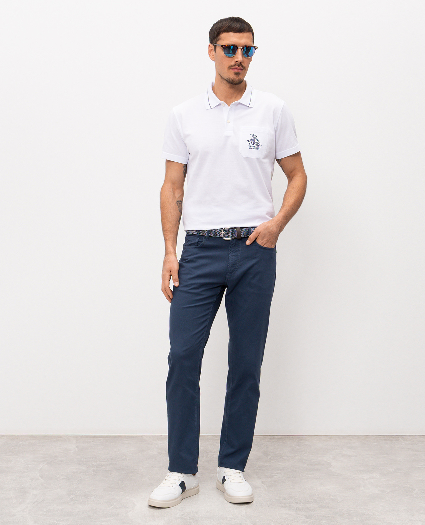 Blue pants Trussardi 2